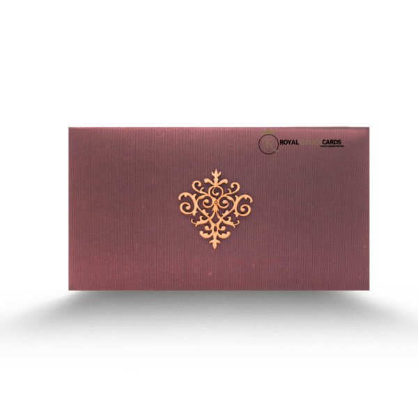 maroon shadi card