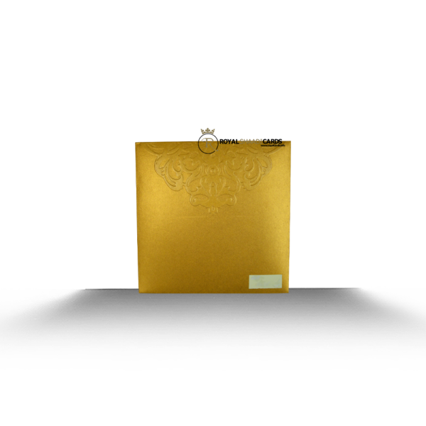 Laser Cut Gold - Envelope Front