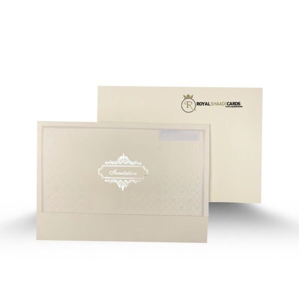 White-Wedding-Card-With-Diamond-Design